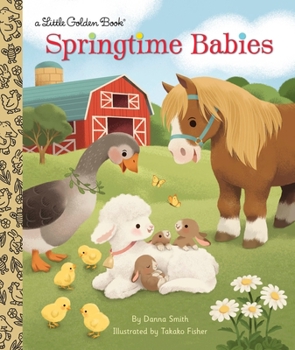 Hardcover Springtime Babies Book
