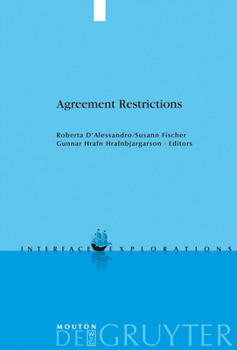 Hardcover Agreement Restrictions Book