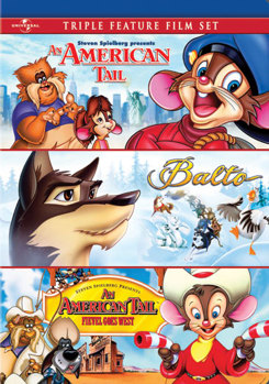 DVD An American Tail / Balto / An American Tail: Fievel Goes West Book