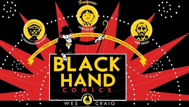 Hardcover Blackhand Comics Book
