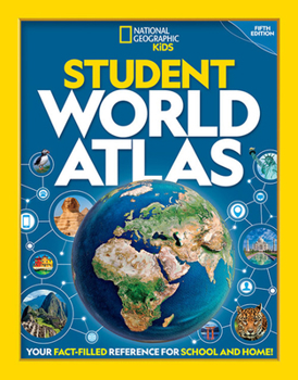 Hardcover National Geographic Student World Atlas, 5th Edition Book