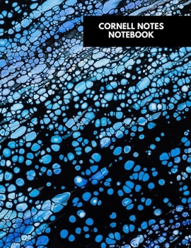 Paperback Cornell Notes Notebook: Cute Lined Journal - Cornell Template Note taking Study Method for College, High School, & Homeschool Students - Neon Book