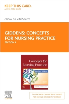 Printed Access Code Concepts for Nursing Practice Elsevier eBook on Vitalsource (Retail Access Card) Book