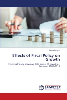 Paperback Effects of Fiscal Policy on Growth Book