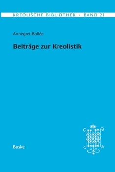 Beitrage Zur Kreolistik