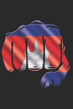 CAMBODIA NOTEBOOK: Cambodia Notebook | college book | diary | journal | booklet | memo | composition book | 120 sheets - Dot Grid paper 6x9 inch