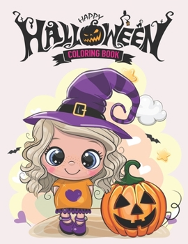 Paperback Happy Halloween Coloring Book: O.M.G. Glamour Squad, happy halloween Coloring Book For Kids Book
