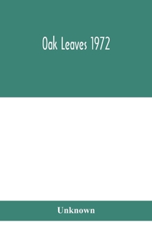 Hardcover Oak Leaves 1972 Book