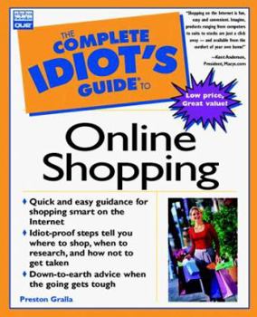 Paperback The Complete Idiot's Guide to Online Shopping Book