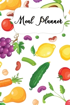 Paperback Meal Planner: Grocery List With Weekly Meal Planner Book