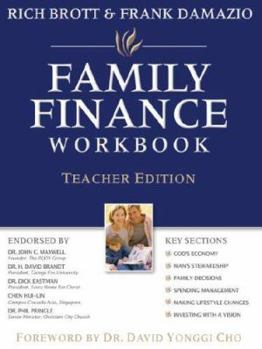 Paperback Family Finance Workbook Book