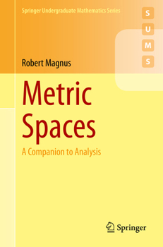 Paperback Metric Spaces: A Companion to Analysis Book