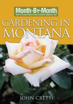 Paperback Month by Month Gardening in Montana Book