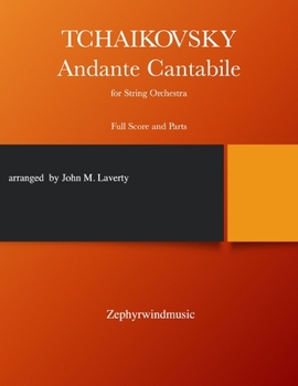 Paperback Andante Cantabile for String Orchestra Book