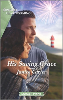 Mass Market Paperback His Saving Grace: A Clean Romance [Large Print] Book