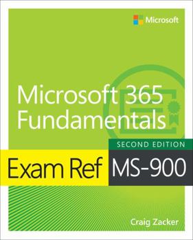 Paperback Exam Ref Ms-900 Microsoft 365 Fundamentals Book