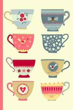 Notes: A Blank Guitar Tab Music Notebook with Tea Cups Cover Art