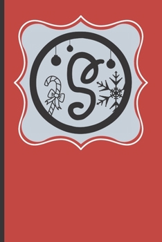 Paperback S: 120 Lined Pages - 6" x 9" (Diary, Notebook, Composition Book, Writing Pad) Monogram Letter S, Initial Journal, Christm Book