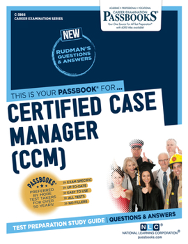 Paperback Certified Case Manager (CCM) (C-3866): Passbooks Study Guide Volume 3866 Book