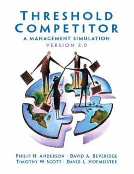 Paperback Threshold Competitor: A Management Simulation Book