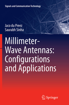 Paperback Millimeter-Wave Antennas: Configurations and Applications Book
