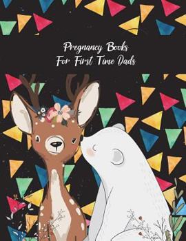 Paperback Pregnancy Books For First Time Dads: Pretty Black Color, Pregnancy Record Book Large Print 8.5" x 11" Pregnancy Memory Book With Monthly To Do Notes [Large Print] Book