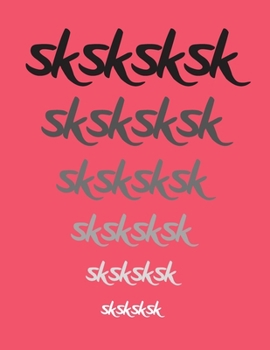 Paperback sksksksk: VSCO sksksksksk journal notebook 120 college ruled lined pages Book