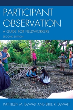 Paperback Participant Observation: A Guide for Fieldworkers Book