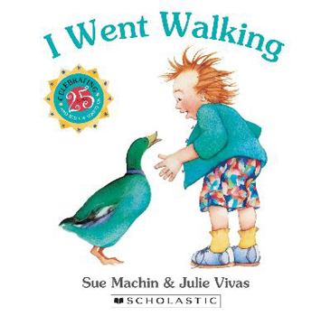 Paperback I Went Walking 25th Anniversary Edition Book