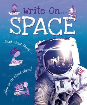 Hardcover Write On: Space Book