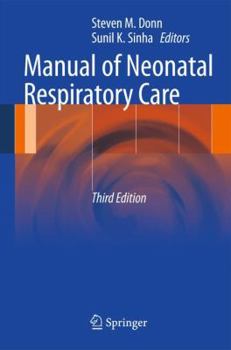 Paperback Manual of Neonatal Respiratory Care Book