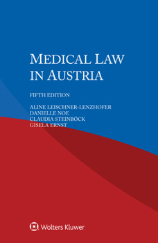 Paperback Medical Law in Austria Book