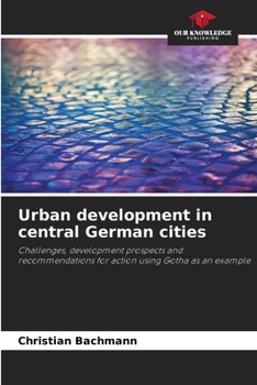 Paperback Urban development in central German cities Book