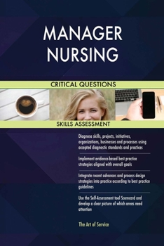 Paperback MANAGER NURSING Critical Questions Skills Assessment Book