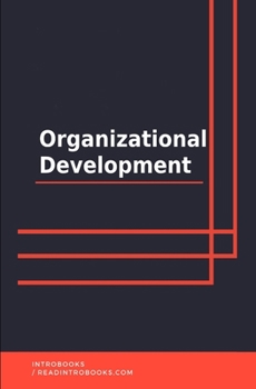 Paperback Organizational Development Book