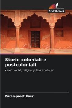 Paperback Storie coloniali e postcoloniali [Italian] Book