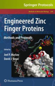 Hardcover Engineered Zinc Finger Proteins: Methods and Protocols Book