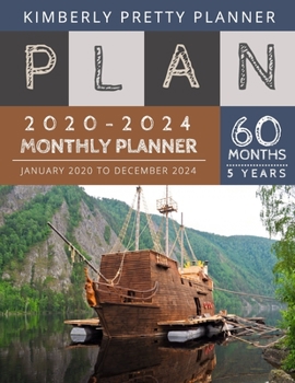 5 year monthly planner 2020-2024: get shitdone book 5 year planner 2020-2024 | internet login and password | 5 Year Goal Planner | Five Year Life Goal Plan | shipcraft design