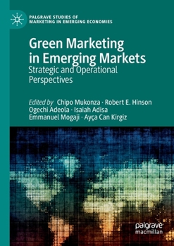 Paperback Green Marketing in Emerging Markets: Strategic and Operational Perspectives Book