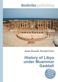 Paperback History of Libya Under Muammar Gaddafi Book