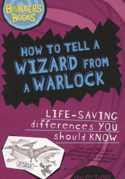 Hardcover How to Tell a Wizard from a Warlock. Tracey Turner Book