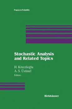 Paperback Stochastic Analysis and Related Topics Book