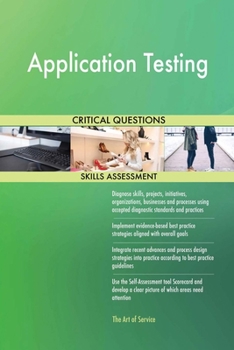Paperback Application Testing Critical Questions Skills Assessment Book