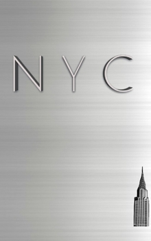 Hardcover NYC Chrysler building Silver sleek $ir Michael creative blank journal: NYC Chrysler building Silver sleek $ir Michael creative blank journal Book