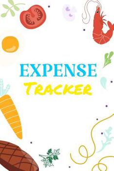 Paperback Expense Tracker Book