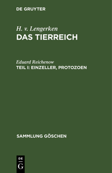 Hardcover Einzeller, Protozoen [German] Book
