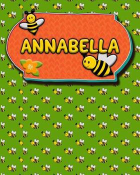 Paperback Handwriting Practice 120 Page Honey Bee Book Annabella: Primary Grades Handwriting Book K-2 Book