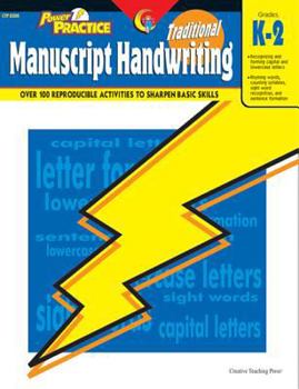 Paperback Traditional Manuscript Handwriting Power Practice Series Book