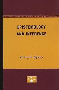 Paperback Epistemology and Inference Book