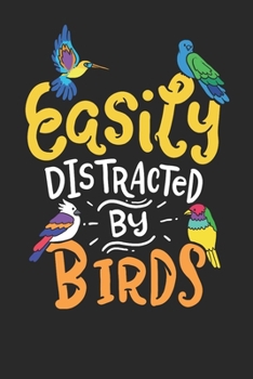 Paperback Gift Notebook: Birds Dot Grid 6x9 120 Pages Book